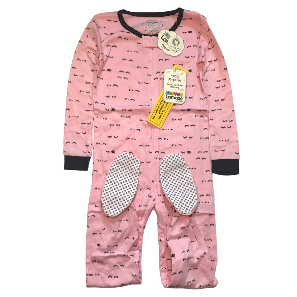 NWOT Lamaze Organic Baby Pink Pajamas